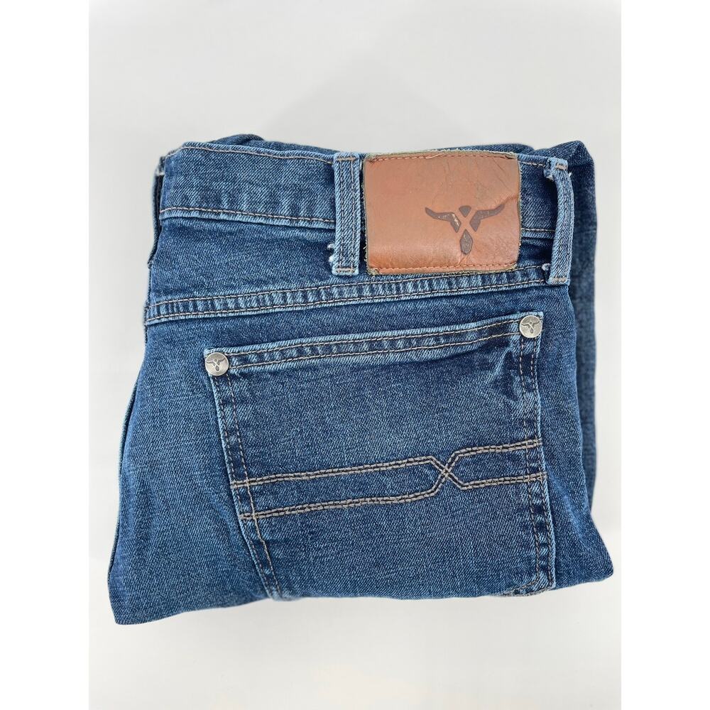 Wrangler 20X Jeans Men’s 34x30 Dark Wash Straight Leg Flex Waist